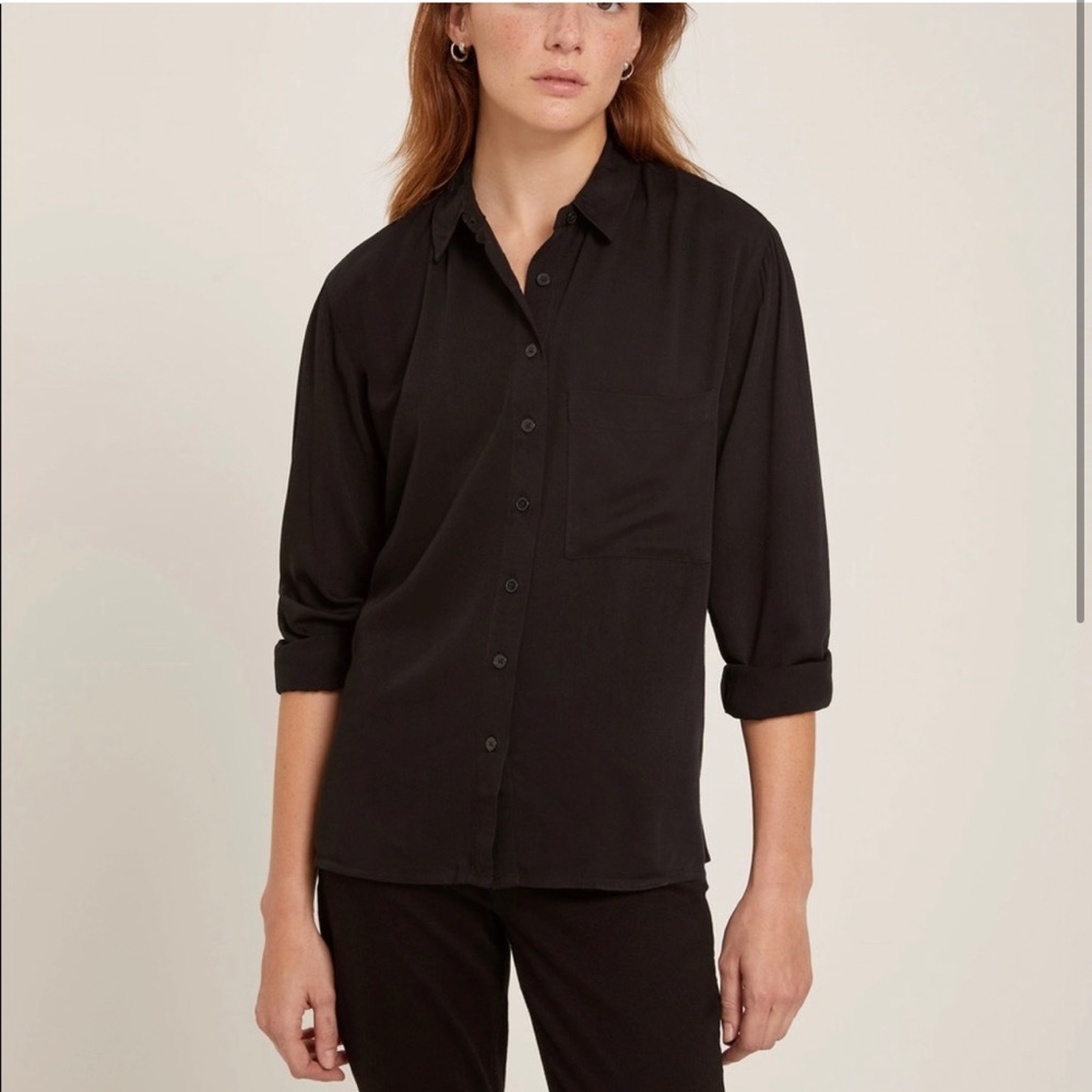 Black shirt Frank and Oak